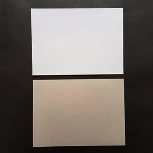 Özelleştirilmiş ucuz kalınlaşmış 8K yüksek gramajlı tek taraflı beyaz kağıt tahtası boyama ambalaj