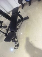 Banc de musculation FID réglable, plat, inclinable, déclinable, 7 niveaux, appui-tête à 3 coussinets, charge 500 kg, roues de transport, acier robuste, OEM pour salle de sport
