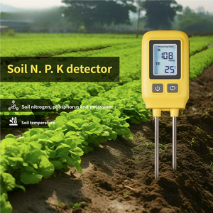 Sensor Digital de NPK para Suelo de Alta Precisión, Detector Portátil de Nitrógeno, Fósforo <span class=keywords><strong>y</strong></span> Potasio en Suelo con Temperatura para Agricultura - Product Image 1