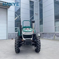 Tracteur à roues diesel YTO de 100 chevaux avec garantie d'un an, conception compacte 4x4 pour le travail du sol agricole, provenant de Chine