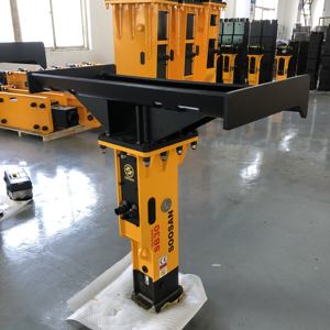 SOOSAN SB30 Box Type Hydraulic Breaker with <b>Skid</b> Steer <b>Plate</b> 53mm chisels for 2.5-4.5 Ton Excavators and Bobcat Loaders - Product Image 4