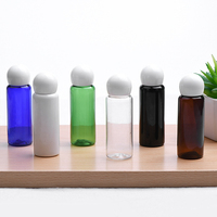 Botella pequeña de plástico transparente de 5ml, 10ml y 20ml para embalaje de enjuague bucal
