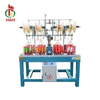 Machine à tresser la ligne de pêche pour matériau PE haute résistance fournie par Henghui CN;JIA Moteur, boîte de vitesses Produit ordinaire