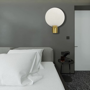 โคมไฟติดผนัง LED ทองแดงทั้งหมด สไตล์มินิมอลหลังสมัยใหม่ หรูหรา สำหรับห้องนั่งเล่น ห้องนอน ทางเดิน ฉากหลังกระจก สำหรับโถงทางเดิน ข้างเตียง - Product Image 4