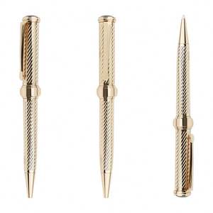 Bolígrafo de Metal de Alta Calidad con Punta de Bola Dorada, Bolígrafos de la Marca Navy, Bolígrafos de Metal de Buena Calidad con Logotipo Personalizado - Product Image 4