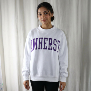 Sudadera con Capucha AMHERST Finer Threads, 100% Algodón, con Apliques Bordados, Cuello Ancho, Color Personalizado - Product Image 1