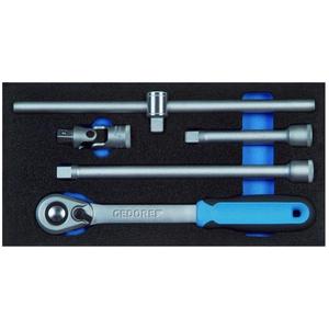 GEDORE - 2309114 Accesorios para zócalo de 1/2 ''en módulo Check-Tool (4 Uds.) -EAN 4010886895535 OTROS CONJUNTOS DE HERRAMIENTAS - Product Image 1