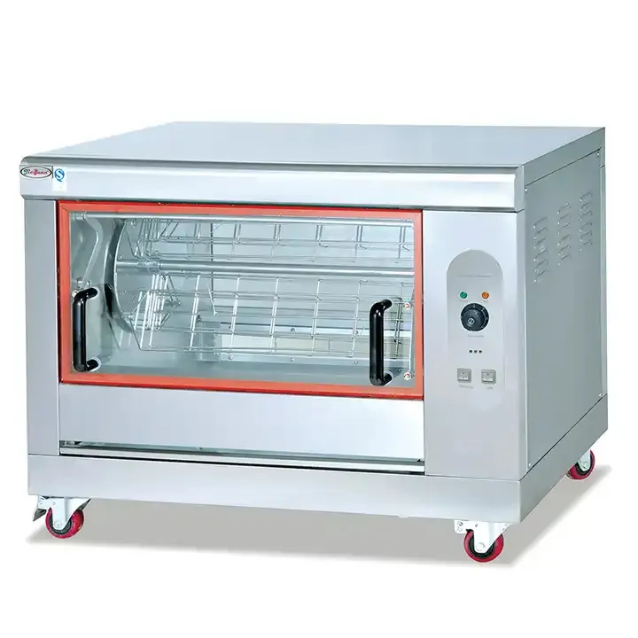 rotisserie chicken oven/gas chicken rotisserie/chicken grill machine