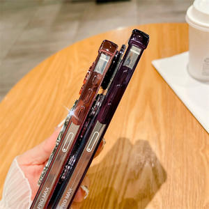 เคสโทรศัพท์3D หมีกลิตเตอร์ระยิบระยับสำหรับ <span class=keywords><strong>iPhone</strong></span> 15 14 13 12 11 Pro Max <span class=keywords><strong>PLUS</strong></span> เคส TPU เคลือบสุดหรู - Product Image 3