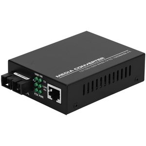 Gigabit Single Mode Single Fiber Media Converter SC Port 1 Fiber 1 <b>Ethernet</b> 3KM Pair Stable Fast Data Transceiver - Product Image 3