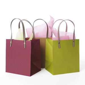 Tùy chỉnh in logo Quần áo túi giấy có thể tái chế Kraft Quà Tặng mua sắm túi cho thực phẩm tông giày bao bì - Product Image 3