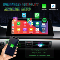 Lecteur Multimédia de Voiture GPS Dvd Vidéo Navi Android 13 8 Cœurs 10.25 Pouces avec Carplay pour BMW Série 3 E90 E91 E92 E93 06-11 Wifi 4G