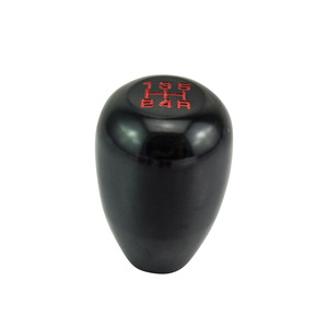 Car <b>Gear</b> Shift <b>Knob</b> Universal Aluminum Alloy 5 Speed Black Red Ergonomic Design - Product Image 5