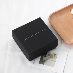 Caja de Almacenamiento de Joyas FORTE, Caja de Regalo para Collares y Pulseras, Caja Portátil Exquisita con Logotipo - Product Image 3