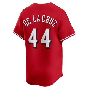Camiseta de Béisbol Bordada al por Mayor, Transpirable, de Verano, para Hombre, Roja de Cincinnati, USA # 44 Elly De La Cruz # 11 Barry Larkin # 7 <span class=keywords><strong>Spencer</strong></span> - Product Image 4