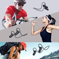Auriculares inalámbricos con Bluetooth 5,0, cascos ligeros de conducción de aire con micrófono, impermeables, regalo de promoción, el más barato