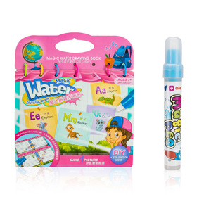 Libro Mágico de Agua Reutilizable al por Mayor para Niños, Pizarra de Dibujo, Libro de Pintura con Bolígrafo y Material de Papel para Aprender y Jugar - Product Image 1