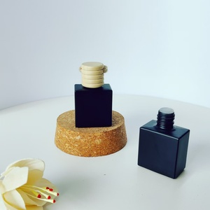 Vintage Wooden Lid <strong>Car</strong> <strong>Diffuser</strong> Glass <strong>Refill</strong> Bottle - Product Image 6