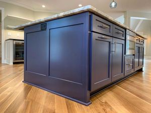 Gabinete de cocina lacado mate blanco de diseño moderno - Product Image 6