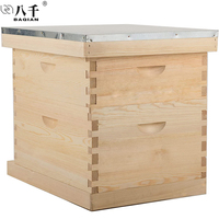 Kit de Colmena Langstroth de 10 Marcos de Abeto Chino a Precio de Fábrica OEM