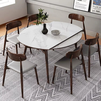 Chaises de salle à manger de luxe modernes ensemble de table à manger en pierre chaises de salle à manger pour maison hôtel appartement