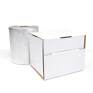 Rotolo di Alluminio per Parrucchieri Qiangli Premium Argento Goffrato, Ecologico, 12/15/18 micron, per Capelli - Prodotto da Manifattura Professionale - Product Image 1