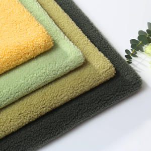 Tela de felpa de <span class=keywords><strong>pellets</strong></span> de color sólido cómodo personalizable para ropa de casa de invierno y funda de sofá - Product Image 3