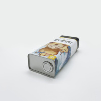 Boîtes de conserve rectangulaires de 2 litres pour huile d'arachide et d'olive Emballage métallique vide avec couvercle en plastique pour aliments en fer blanc