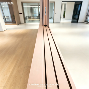 Ventanas y Puertas de Aleación de Aluminio con Certificación CE NFRC, Modernas, Ahorradoras de Energía, con Vidrio Aislante, Puerta Corredera para Patio, Ventana Abatible, Conjunto Completo - Product Image 4