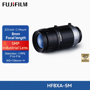 Fujinon-Lente de cámara industrial de 2/3 pulgadas, lente de cámara industrial de 6mm, longitud <span class=keywords><strong>focal</strong></span> MP de 5, óptica de montaje en C de iris manual, asférica, OEM, personalizable - Product Image 5