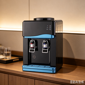 Dispenser Acqua Calda e Fredda da Tavolo SafeHome in Combinazione di Colori Nero e Blu - Product Image 5