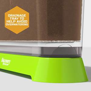 Kit de jardinage comestible DIY Discovery Watch-It-Grow pour enfants de 6 ans <span class=keywords><strong>et</strong></span> plus – Cultivez des carottes, des radis <span class=keywords><strong>et</strong></span> des oignons – Jouet scientifique STEM – 11 pièces - Product Image 6