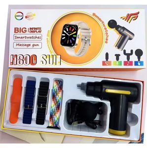 <span class=keywords><strong>Reloj</strong></span> <span class=keywords><strong>Inteligente</strong></span> ZongX con Set de Masajeador H800, Múltiples Opciones de Correa, <span class=keywords><strong>Reloj</strong></span> <span class=keywords><strong>Inteligente</strong></span> <span class=keywords><strong>para</strong></span> <span class=keywords><strong>Hombre</strong></span> y Mujer con 4 Opciones de Correa - Product Image 3