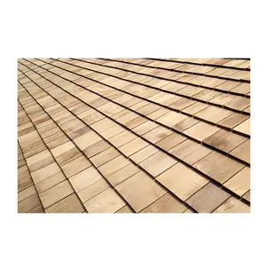 Wholesale Clear Cedar Shingles Landscape Scenery Chinese Decra Roofing Tiles