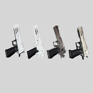 Portachiavi in Metallo a Forma di Pistola <span class=keywords><strong>Desert</strong></span> <span class=keywords><strong>Eagle</strong></span> Mini 9cm Smontabile con Logo Personalizzato e Proiettili - Product Image 6