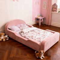 Canapé-lit pour enfants populaire, bords arrondis, mousse pure, sécurité pour les enfants, jeu et sommeil sans bois, cadre bas, canapé-lit pour chambre à coucher
