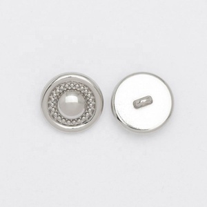 15mm Quite Luxury Simple Alloy <strong>Buttons</strong> <strong>With</strong> <strong>Shank</strong> - Product Image 3