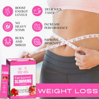 Poudre de jus détox brûle-graisse personnalisée, garcinia cambogia, inuline, acide citrique, poudre brûle-graisse