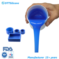 Caoutchouc de silicone souple 30 ShoreA pour la fabrication de moules en silicone RTV-2 caoutchouc de silicone