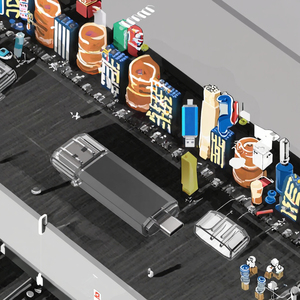 Biểu tượng tùy chỉnh 64GB <span class=keywords><strong>USB</strong></span> C Pendrive <span class=keywords><strong>Memory</strong></span> Stick số lượng lớn giá rẻ kim loại loại C OTG ổ đĩa flash 3.0 2 1 U đĩa 8GB Pendrive" - Product Image 2