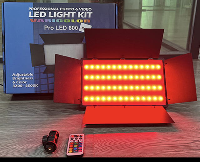 Hot New Sale E600 RGB LED Camera Auxiliary Filling Panel Light Led Studio Dslr Photography Video Lighting Lamp Lighting
