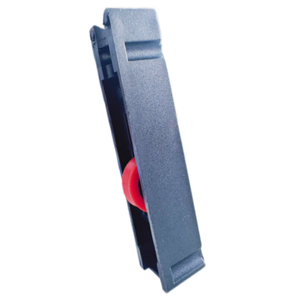 Rueda deslizante alargada negra con carcasa, rodamiento <span class=keywords><strong>de</strong></span> nylon rojo con ranura en U <span class=keywords><strong>para</strong></span> ventana <span class=keywords><strong>de</strong></span> UPVC y <span class=keywords><strong>aluminio</strong></span>, deslizamiento suave - Product Image 5