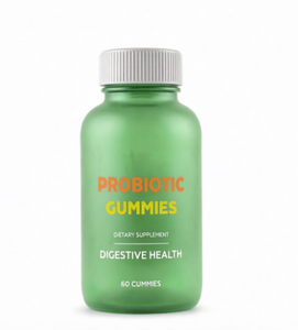 Gomitas Probióticas para la Salud Digestiva, Probióticos Masticables, Dulces Blandos - Product Image 1