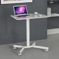 Table élévatrice pneumatique verrouillable simple et pratique, Table de bureau mobile Table à manger pour ordinateur, Table de chevet à domicile