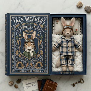 Caja de Regalo Rígida Perlada de Lujo con Lámina Holográfica para Empaque de Juguetes Dreamscaper y Peluches de Zorro - Product Image 5