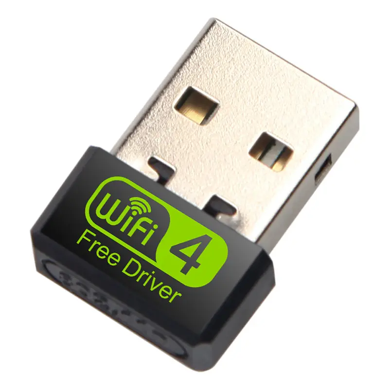 Mini USB WiFi adaptörü 150Mbps Wi-Fi adaptörü PC için USB Ethernet WiFi güvenlik cihazı 2.4G ağ kartı anten Wi Fi alıcı