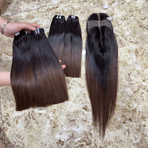 Extensions de cheveux humains vietnamiens OEM ODM, 100% cheveux vierges naturels, prix d'usine pour la vente en gros à l'exportation - Product Image 1