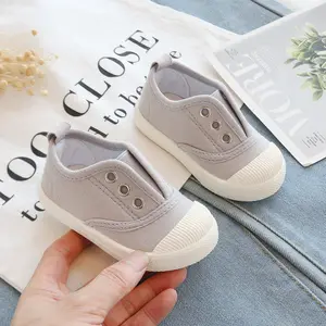 2024 חם מוכר תינוקות נפשם נעליים חדשות לילדים נעלי בד כותנה ילדים