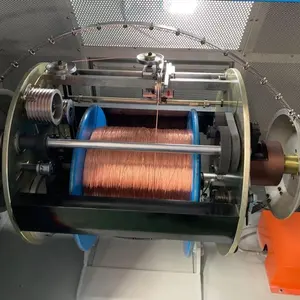 Machine à torsader le fil de cuivre, haute vitesse, à double torsadage, pour estampillage de fil d'aluminium
