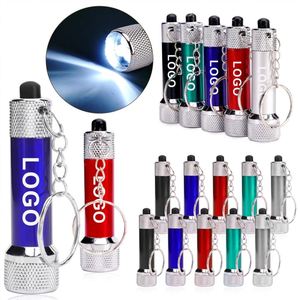 ไฟฉาย LED พกพาแบบพวงกุญแจ พร้อมโลโก้สั่งทำ  5 หลอด LED  วัสดุอะลูมิเนียม  ขายส่ง - Product Image 1
